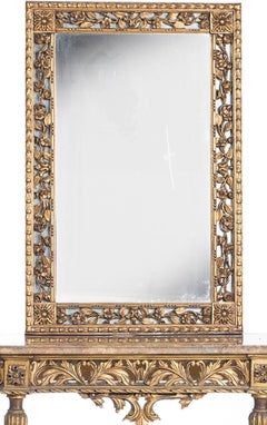 Credenza with mirror