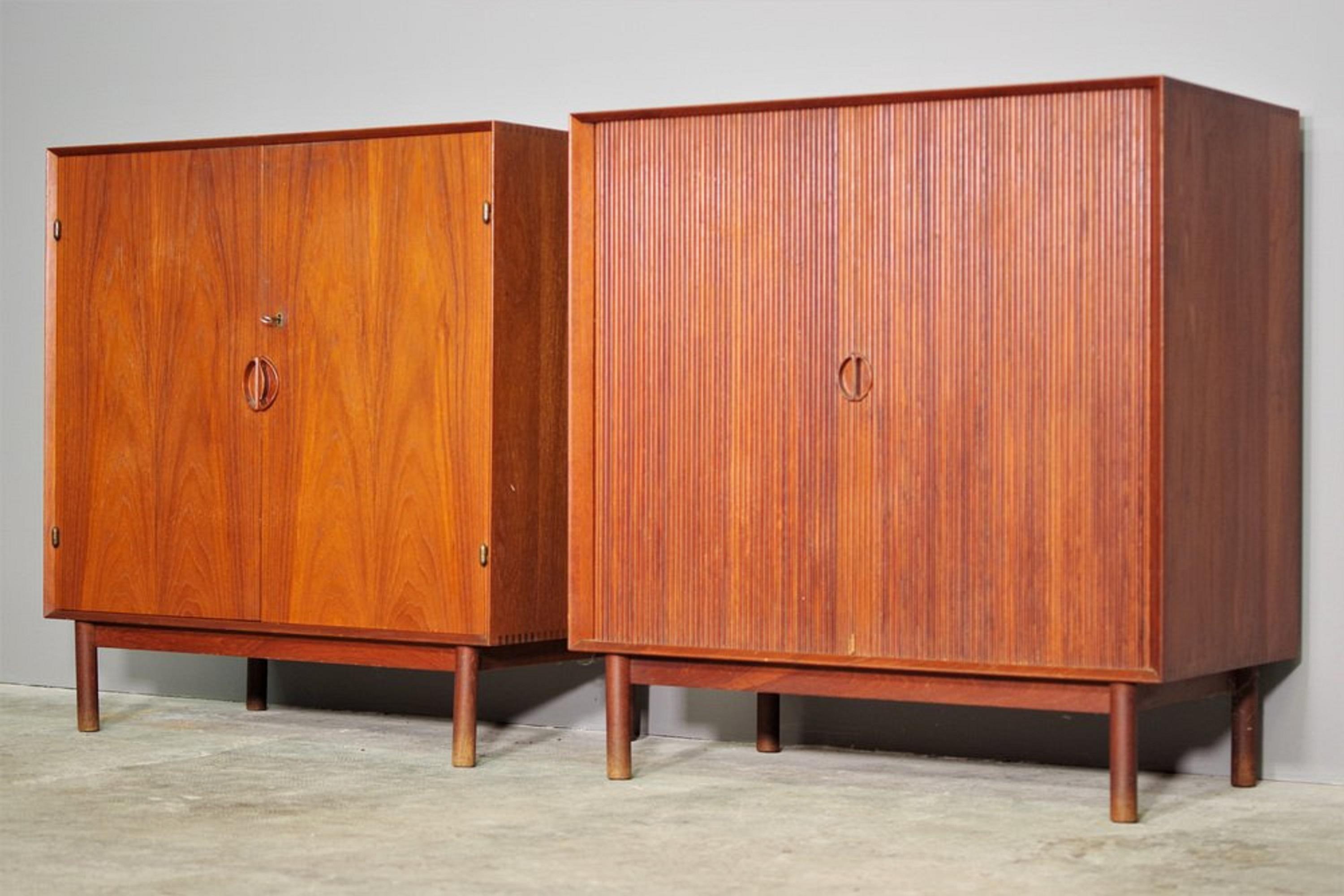 Aparadores de teca de Peter Hvidt & Orla Mølgaard-Nielsen, Dinamarca, años 60, se Madera en venta