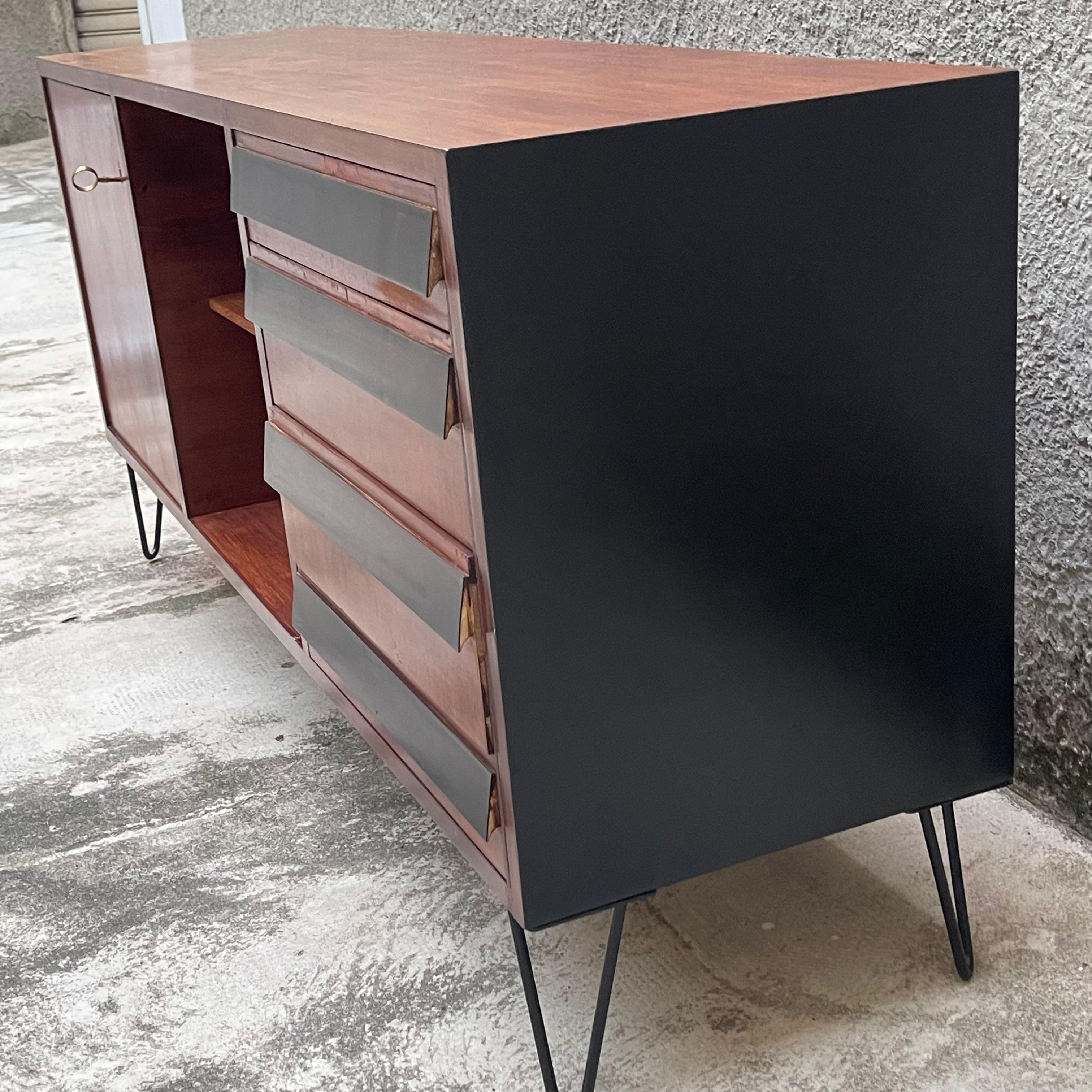 Italian Sideboard 1950s  In Good Condition For Sale In Milano, IT