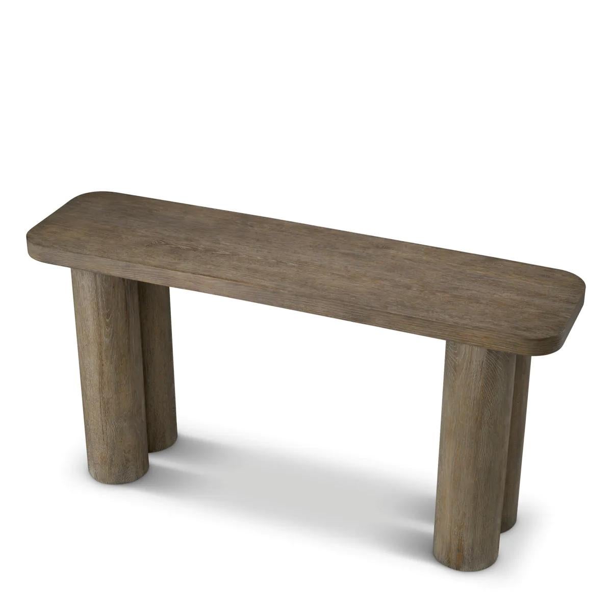 Vietnamese Creeks Aged Console Table For Sale