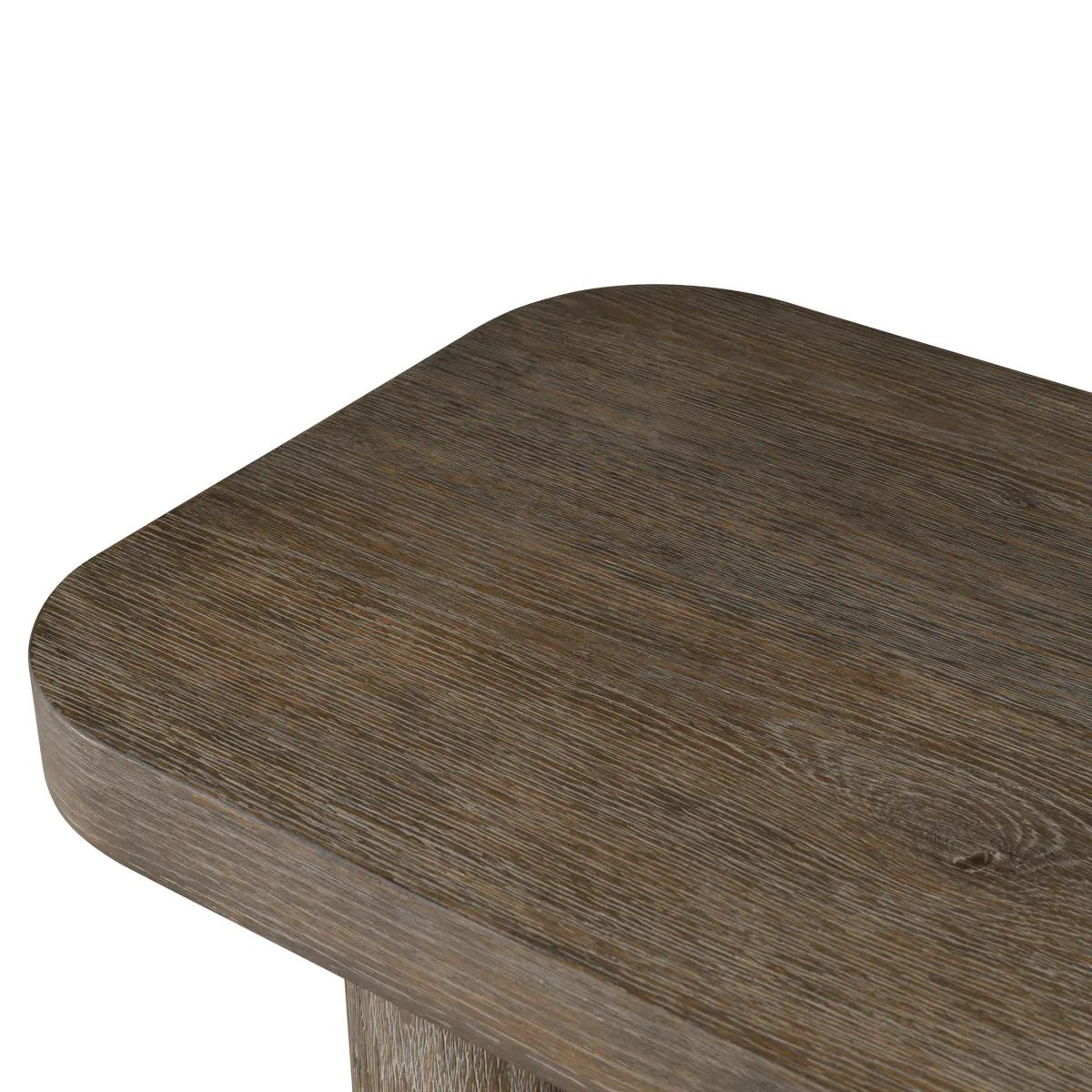 Hand-Crafted Creeks Aged Console Table For Sale