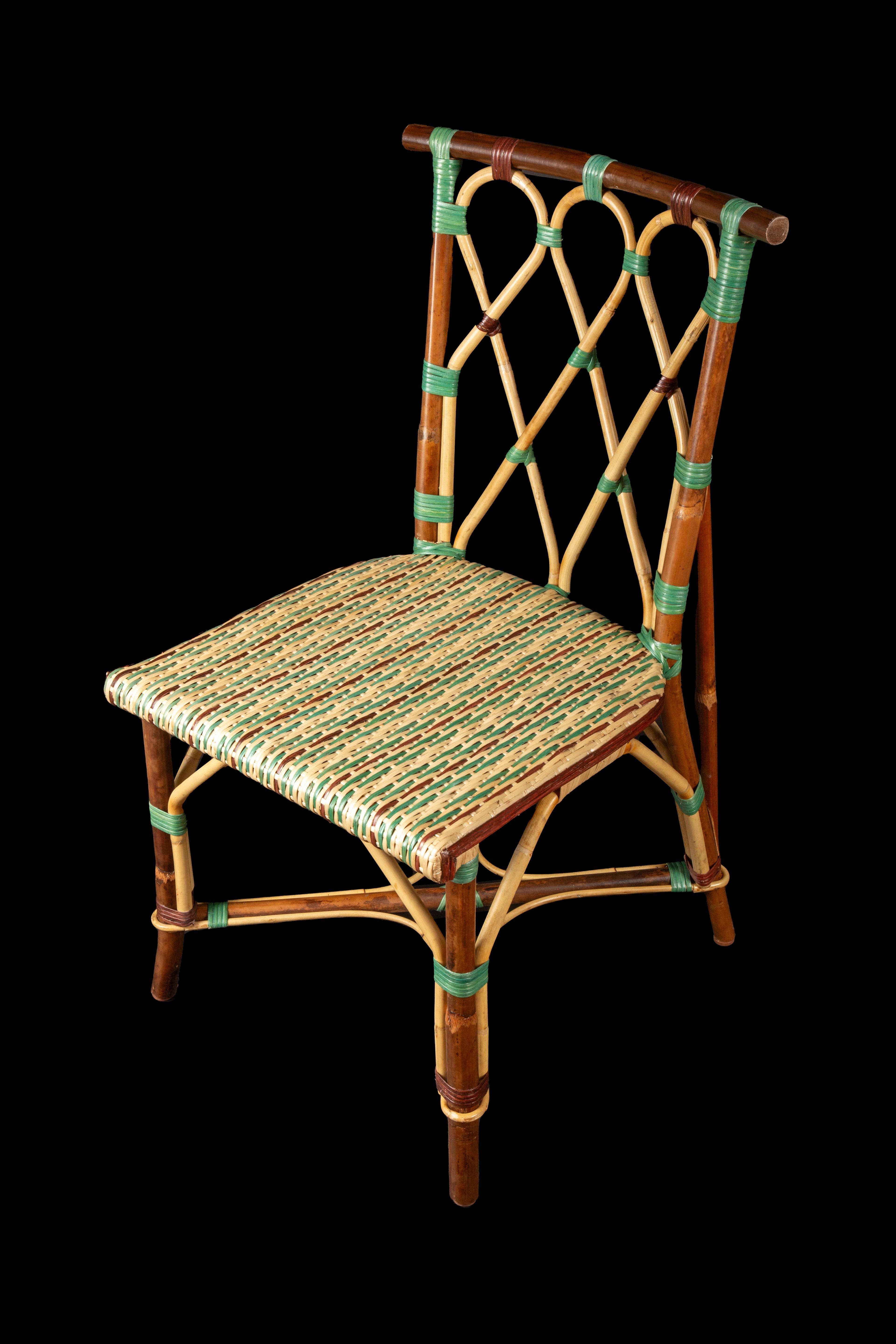 Creel and Gow Juliette Rattan Chair 1