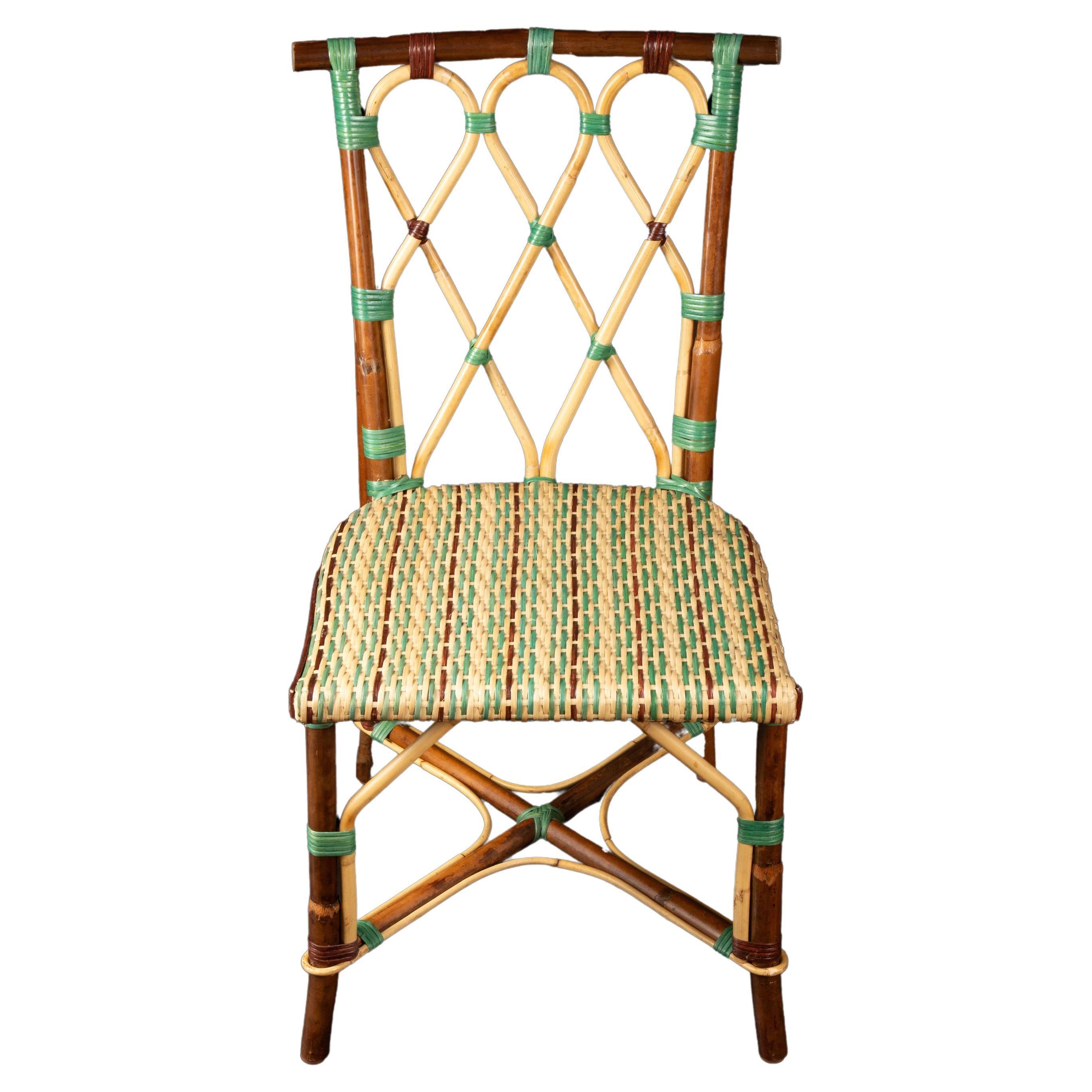 Creel and Gow Juliette Rattan Chair