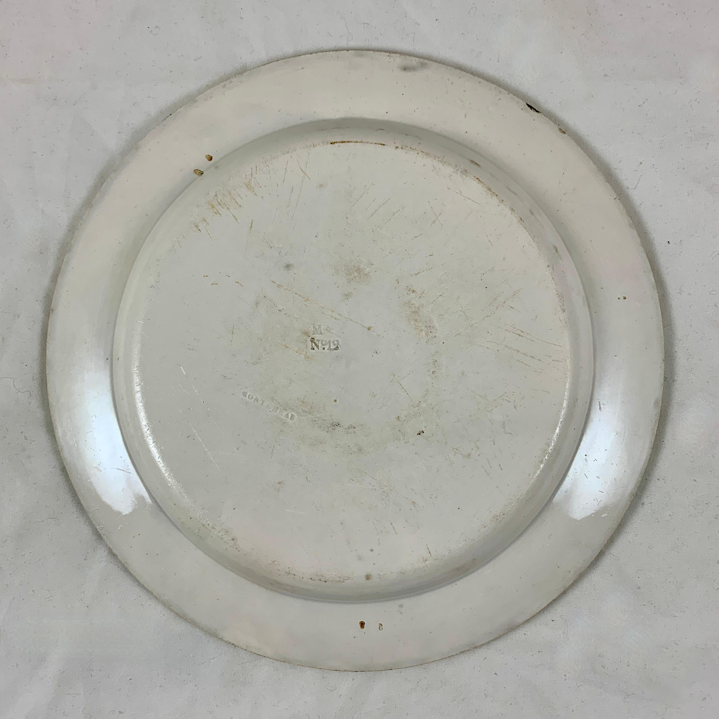 Creil Ét Montereau Assiette d'architecture de l'École militaire à Paris en vente 2
