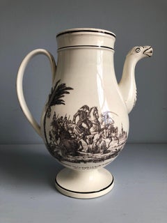 Teiera o caffettiera di Creil et Montereau, Napoleonica, circa 1820
