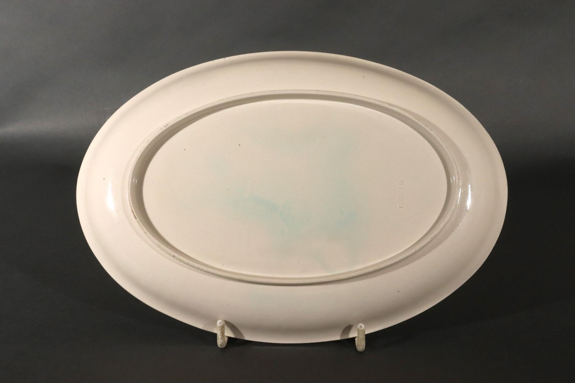 Français Creil  Assiette en crèmerie fine en vente