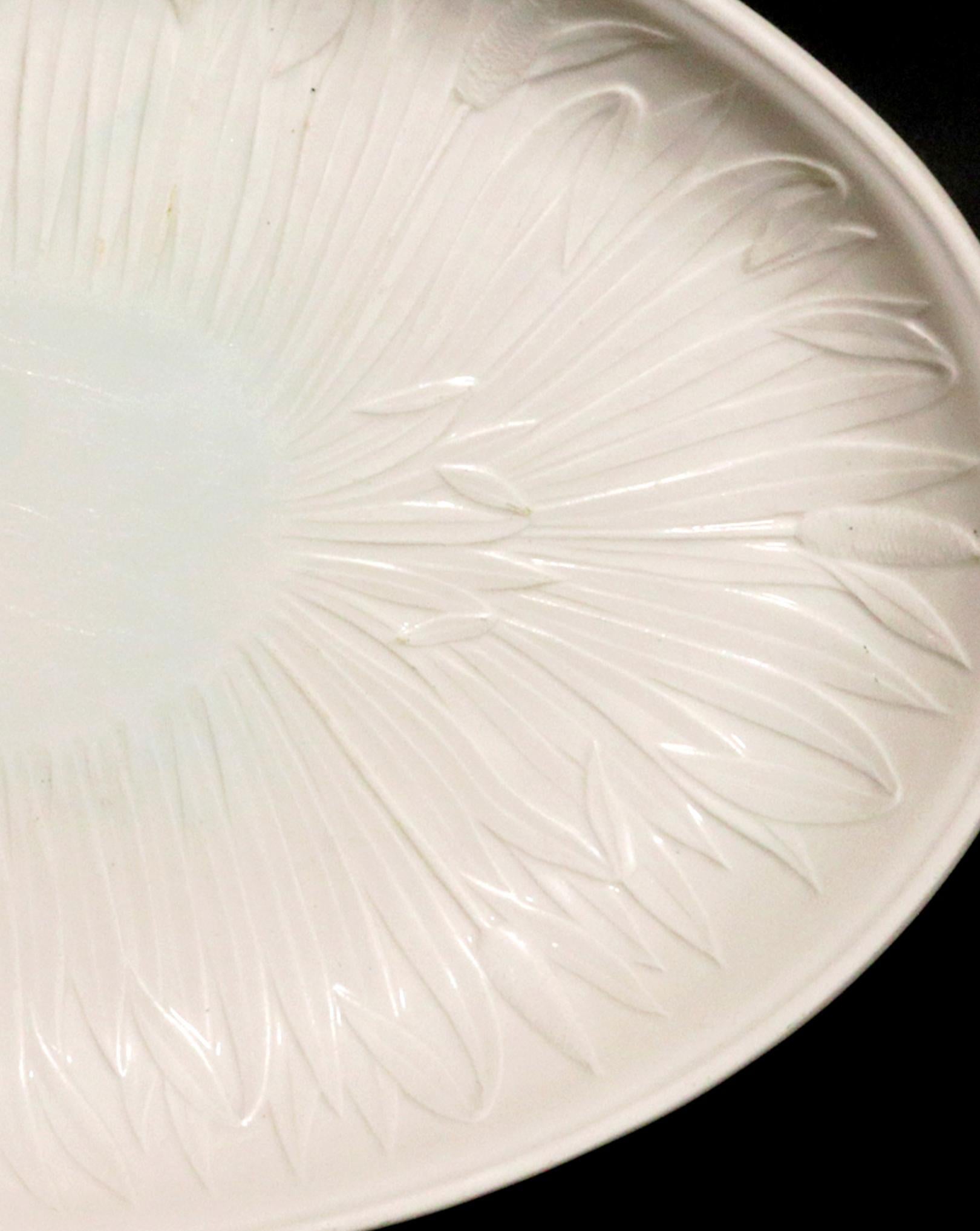 Creil  Assiette en crèmerie fine en vente 1