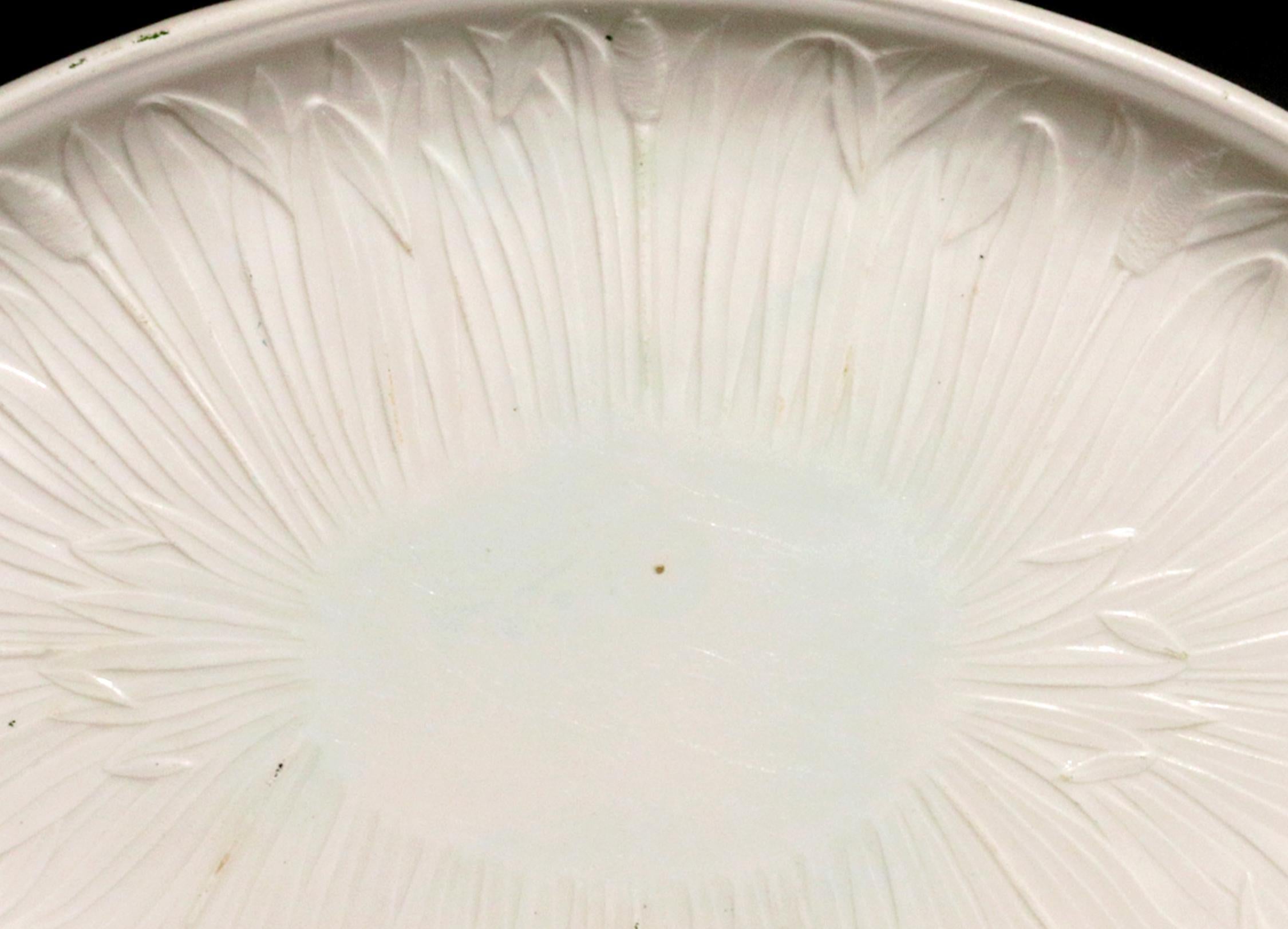 Creil  Assiette en crèmerie fine en vente 2