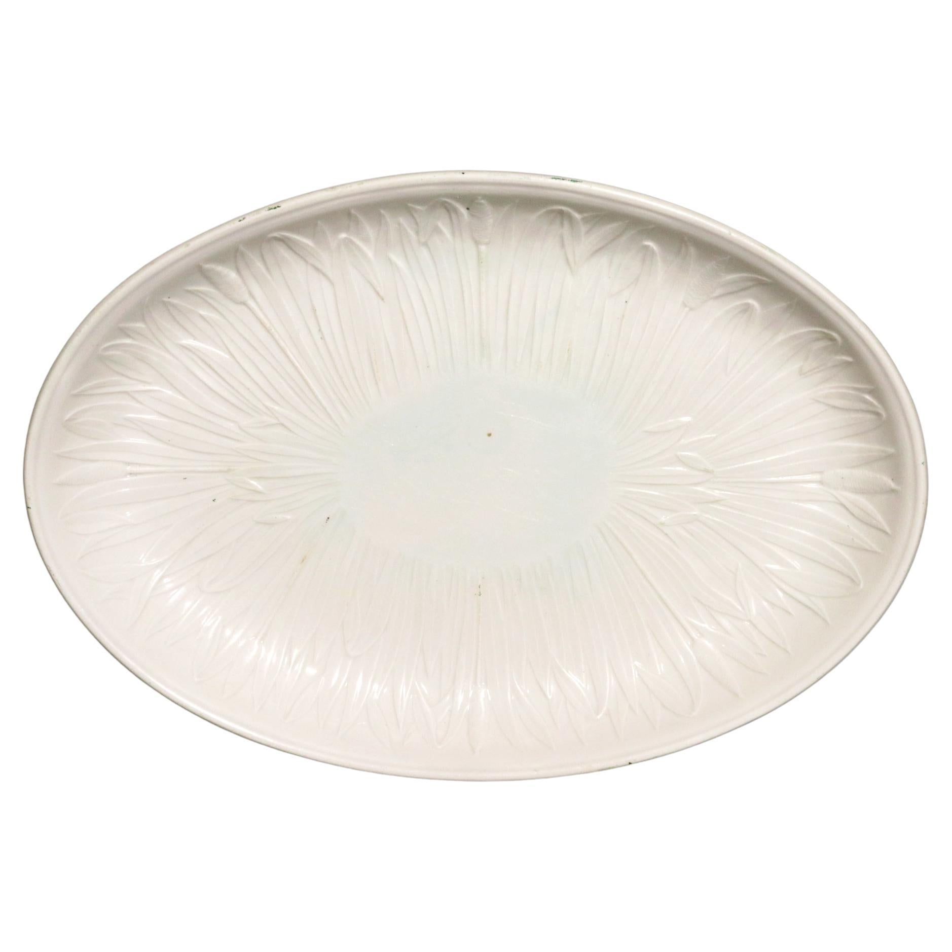 Creil  Fine Creamware Dish