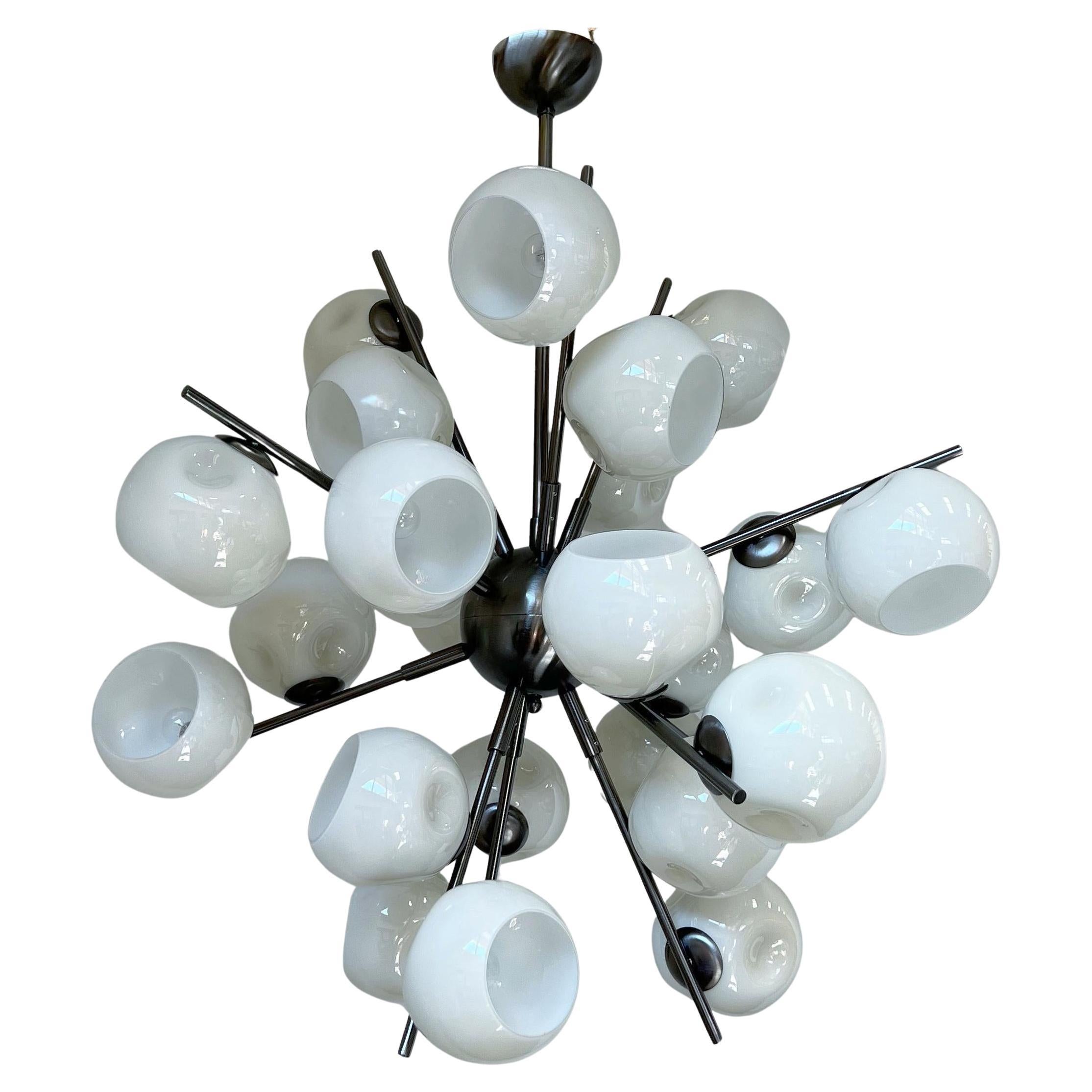 Lampadario Crema Sputnik di FABIO LTD