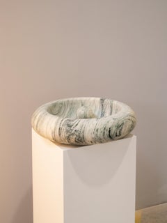 Crema Tirreno Rollkugelwaschbecken von Marmi Serafini