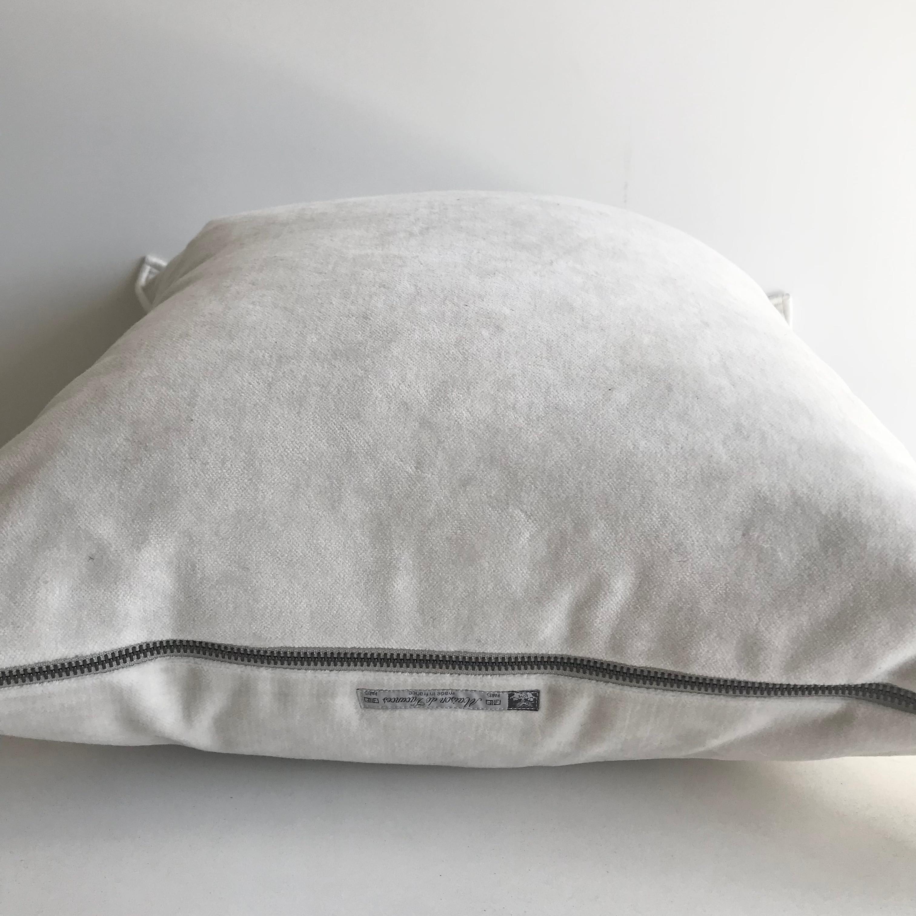 Contemporary Vintage Velvet Accent Pillow
