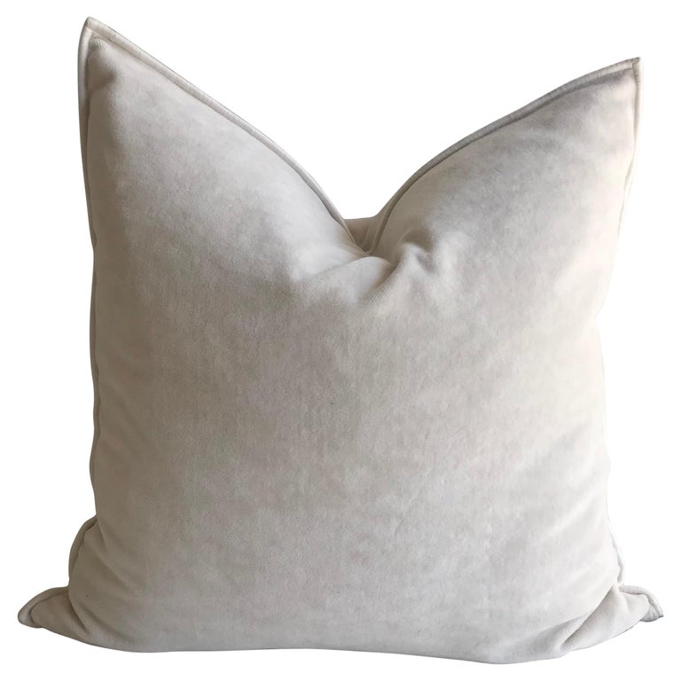 Vintage Velvet Accent Pillow For Sale at 1stDibs
