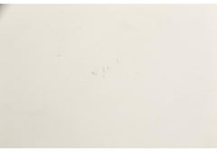 Creme Leather Poltrona Frau Low Three Piece Wall Media Cabinet