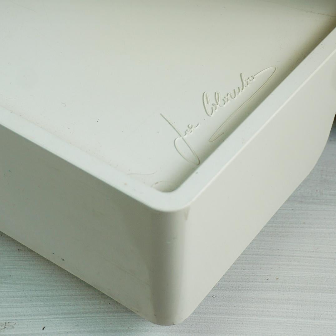 Cremewhite Boby Trolley by Joe Colombo for Bieffeplast, Italy, 1970s For Sale 4