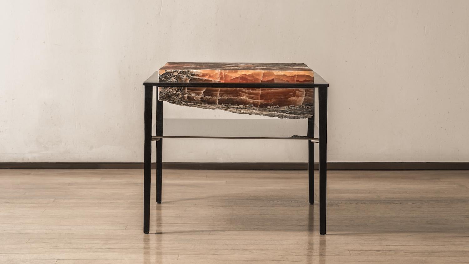 Italian Cremino Nebula Side Table by Gianluca Pacchioni For Sale