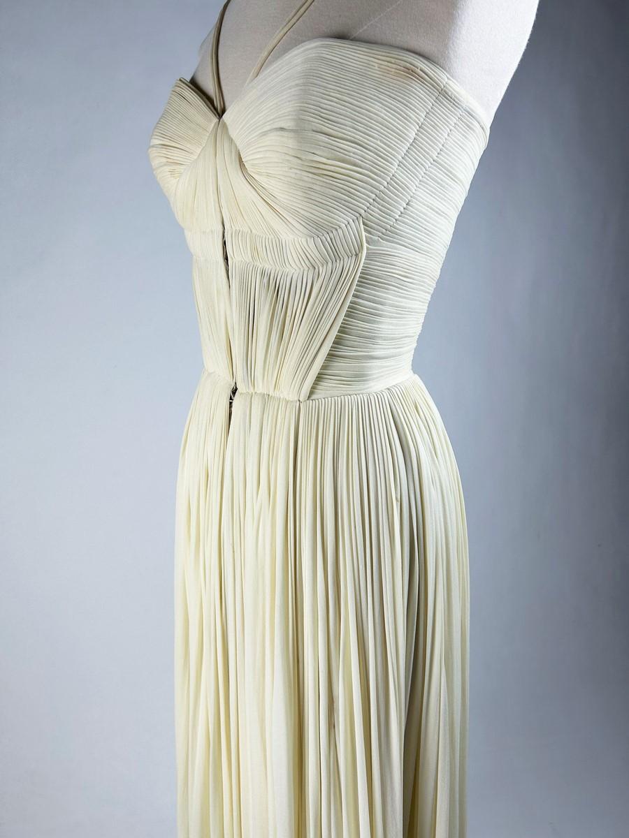 Women's Crepe Long dress by Madame Grès Haute Couture (attributed to) Spring Summer 1955