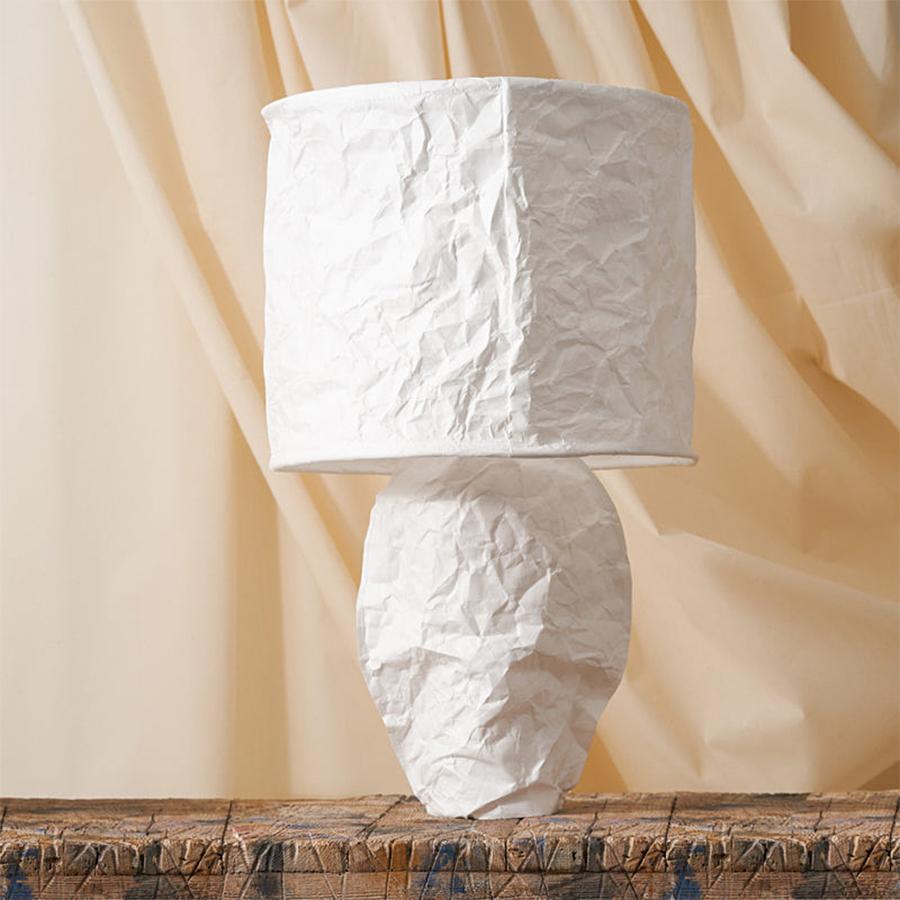 Crepe Medium Table Lamp In New Condition For Sale In Paris, FR