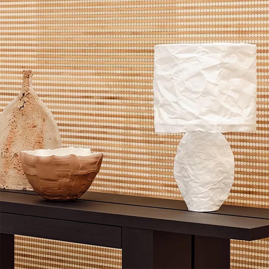 Crepe Medium Table Lamp For Sale 1