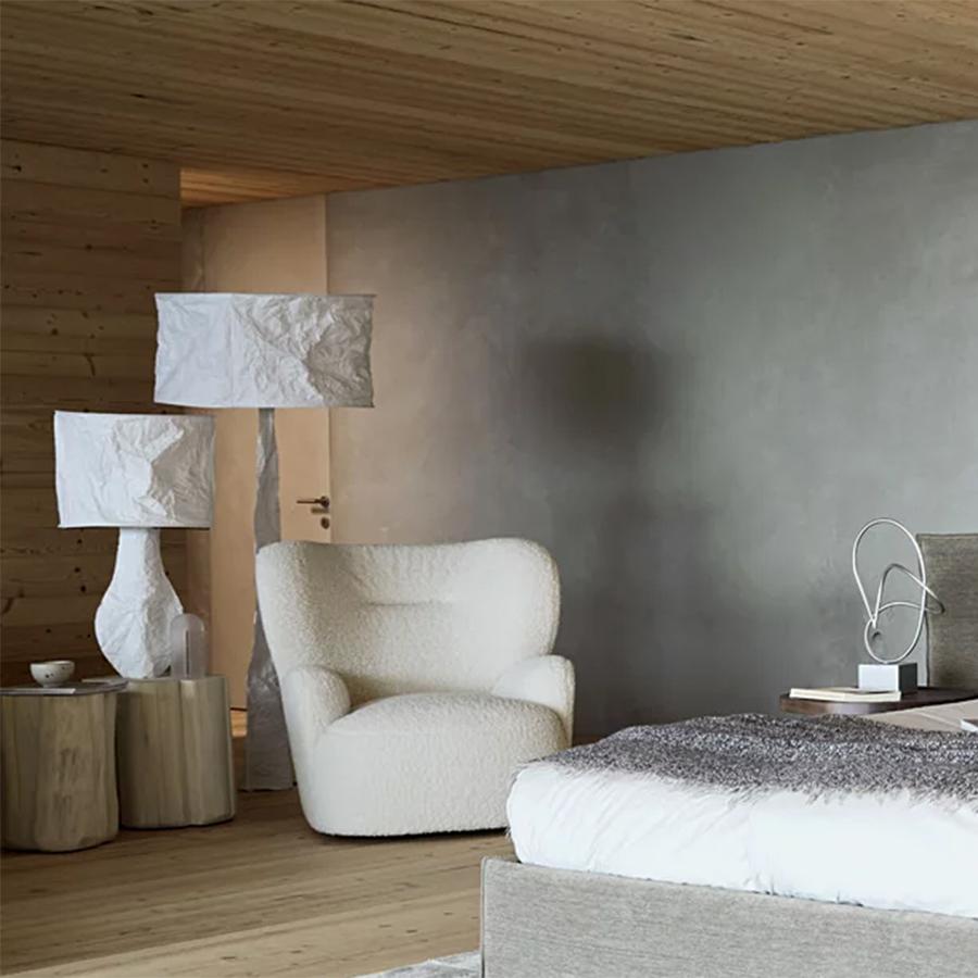 Crepe Medium Table Lamp For Sale 3