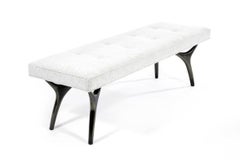 Crescent Bench Series 60 in Bronze by Stamford Modern