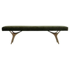 Banc Crescent Series 72 en laiton poli de Stamford Modern