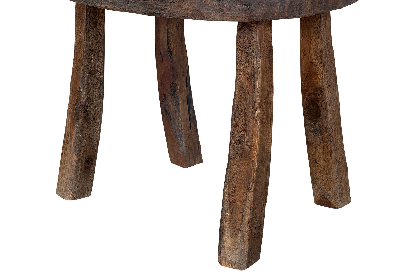 Sgabello da artigiano provinciale Crescent Design/One In condizioni buone in vendita a Dallas, TX