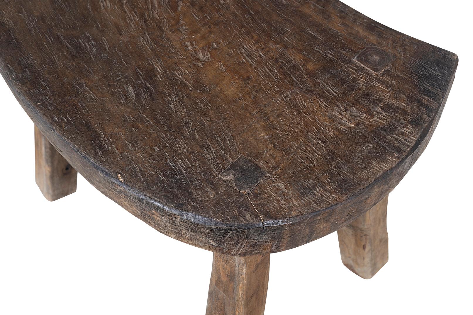 Sgabello da artigiano provinciale Crescent Design/One in vendita 1