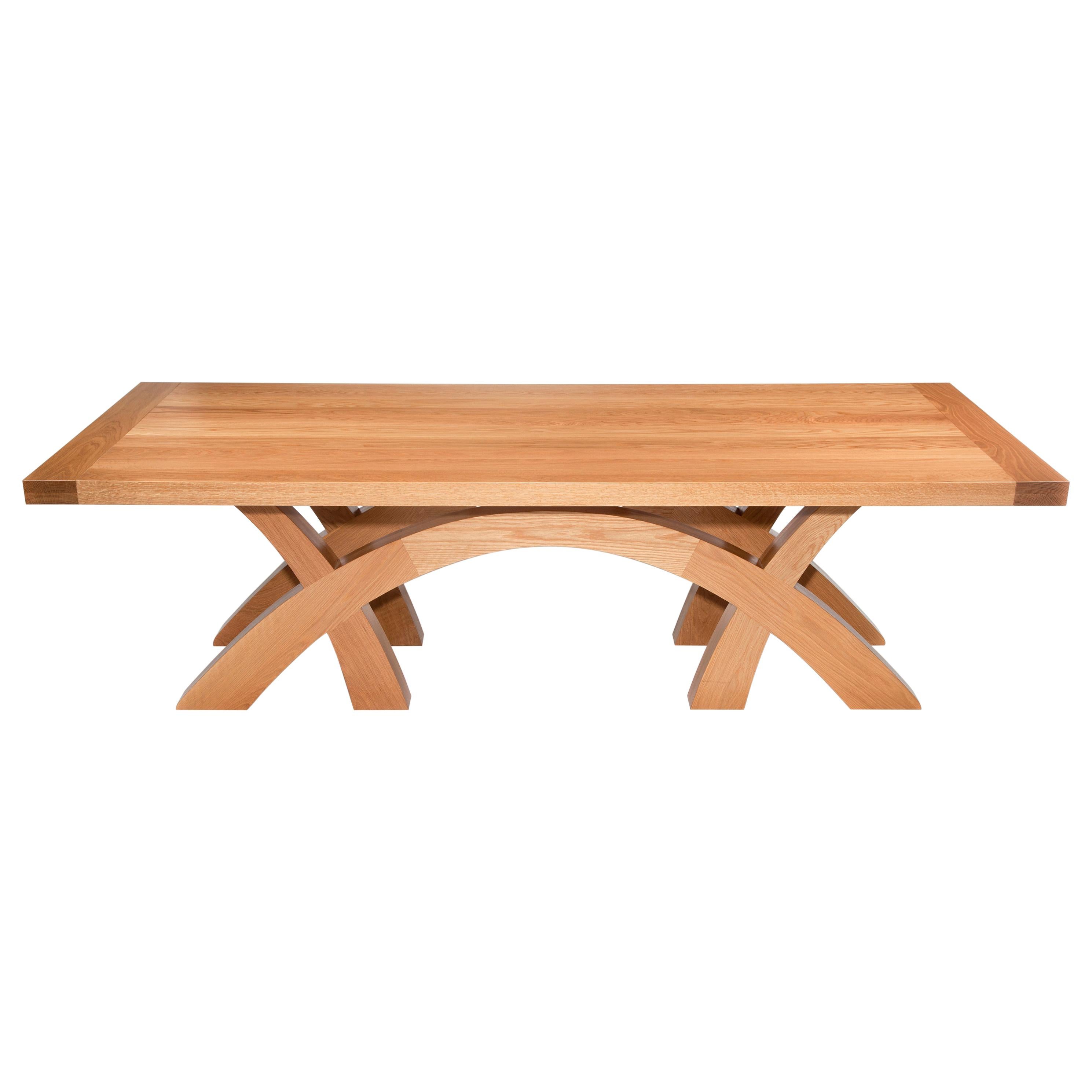 CRESCENT Oak Dining Table in Oak