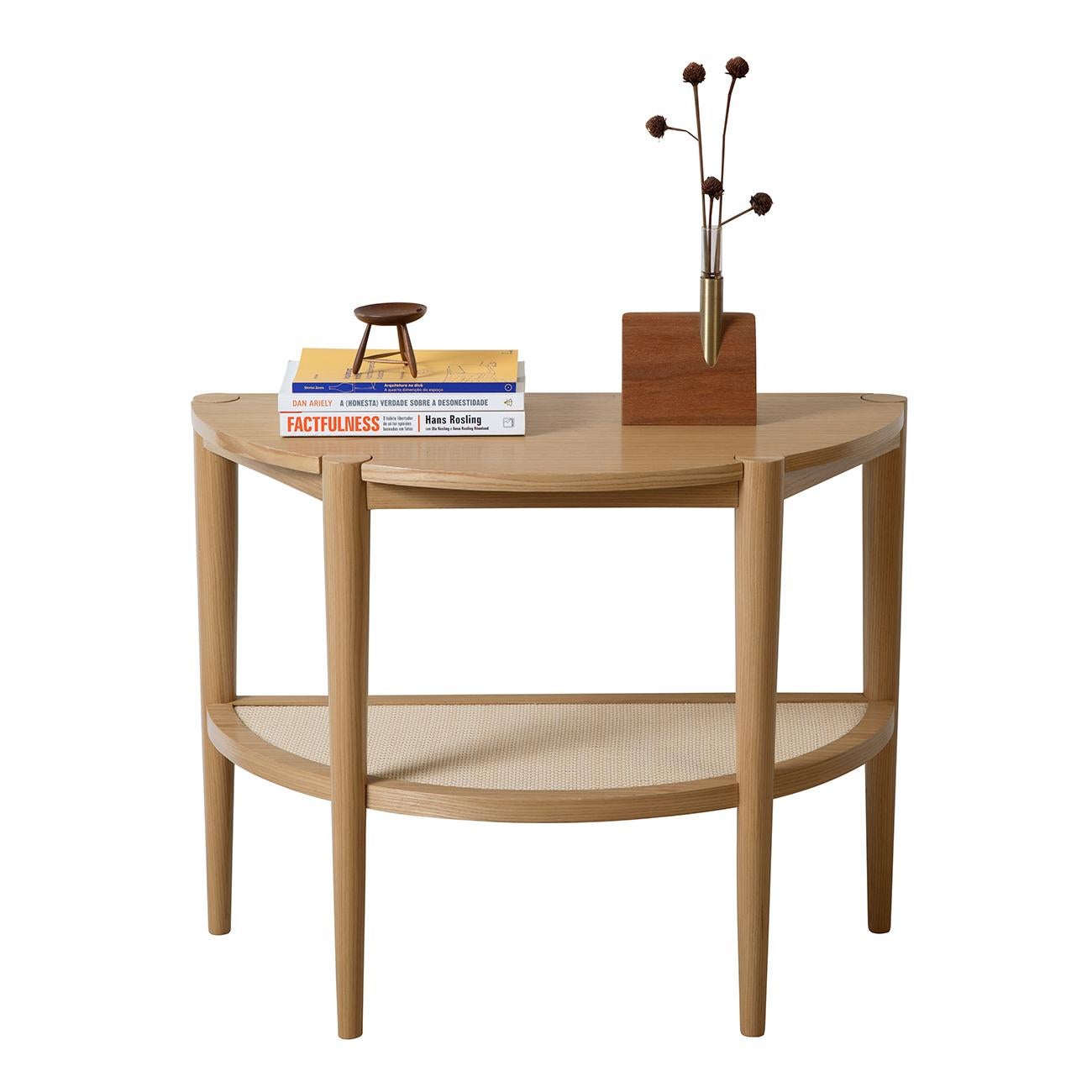 crescent side table