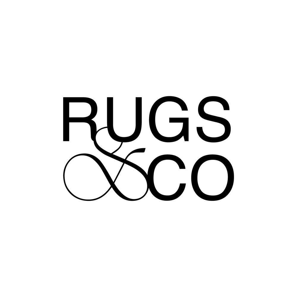 Indiano CRESCENT MOTION – Custom Handmade Rug by Rugs & Co. in vendita