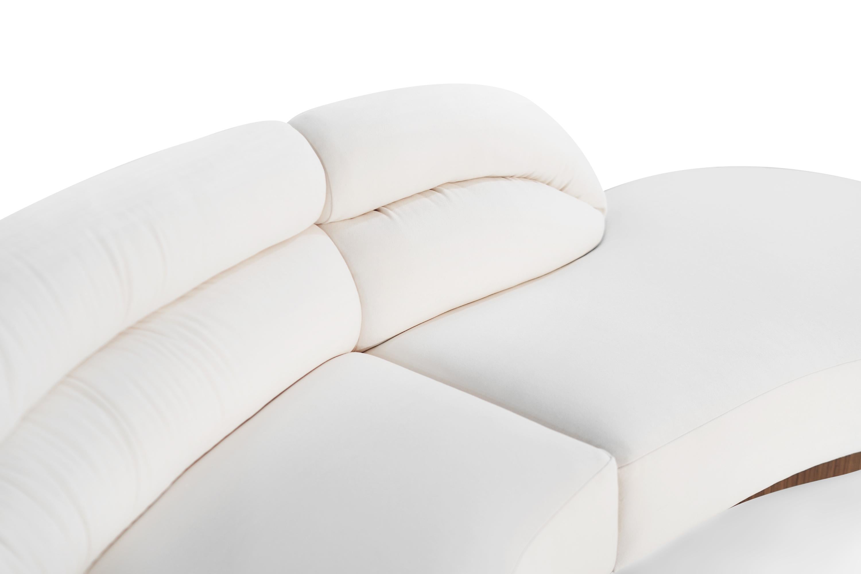 Crescent Sectional by Directional, 1970s 1
