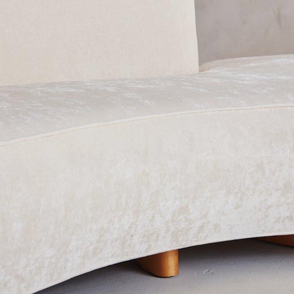 Crescent Sofa by Vladamir Kagan, 2005, Two Available For Sale 4