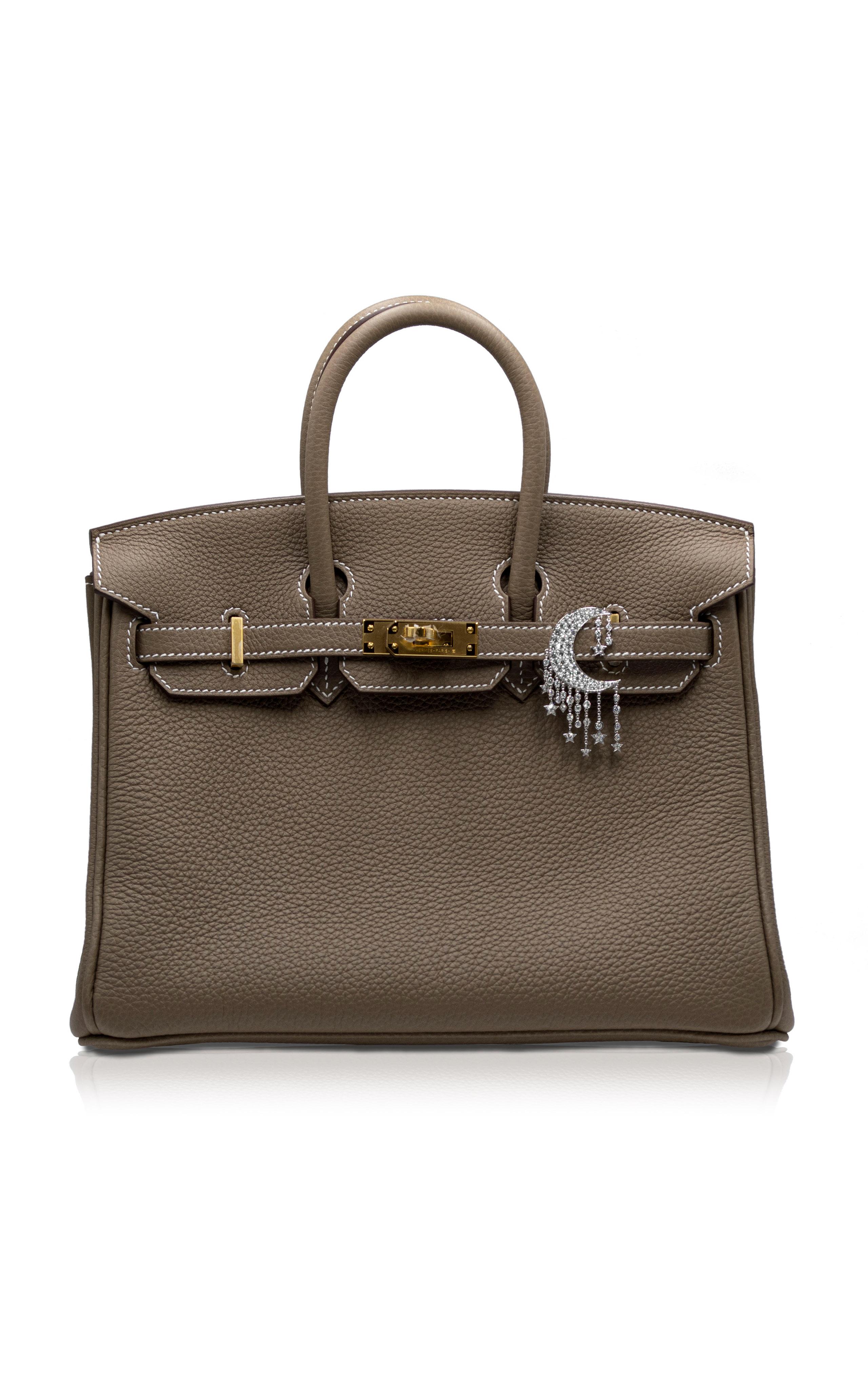Round Cut Cresent Moon Bag Bijoux For Sale