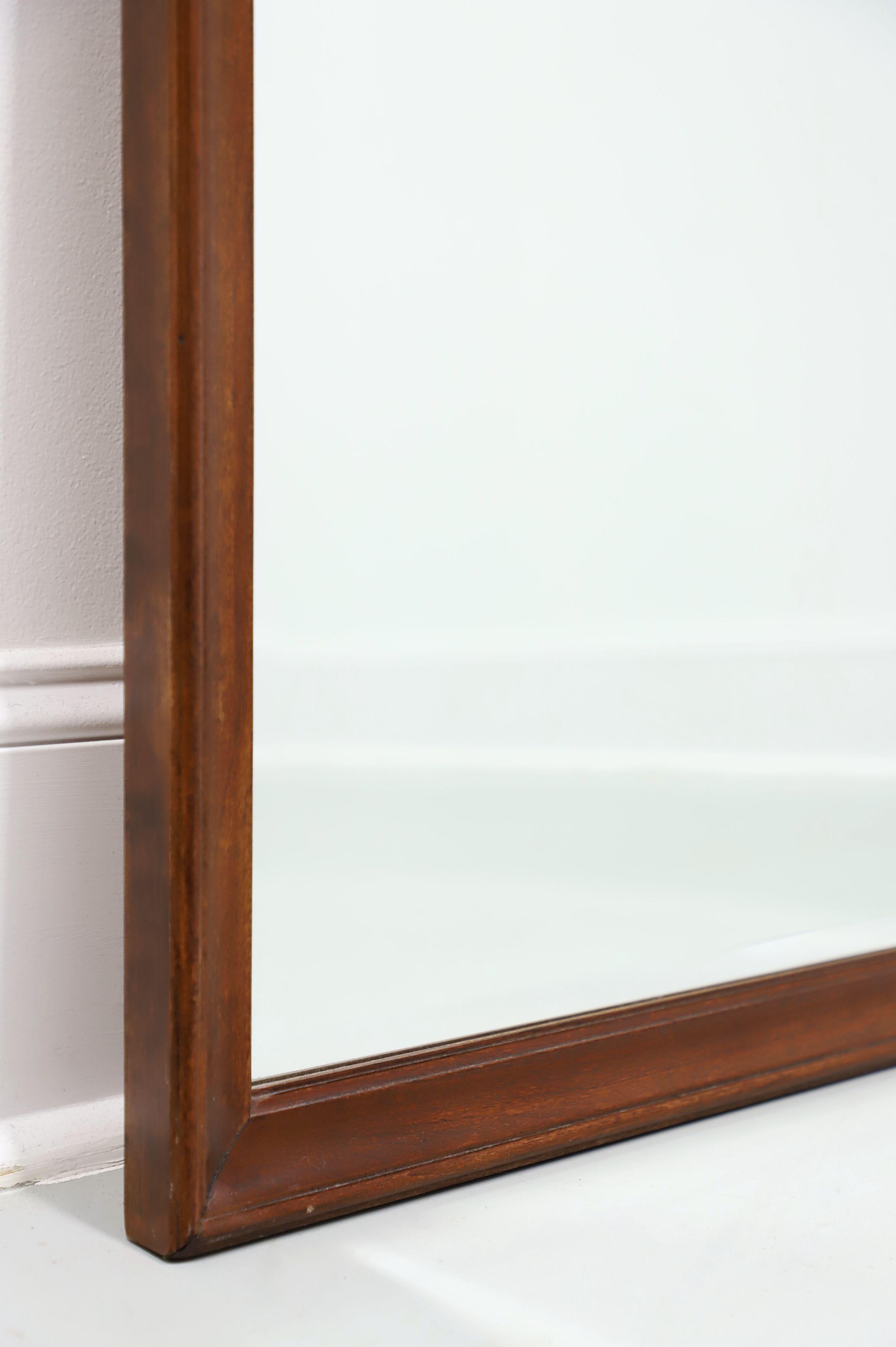CRESENT Pennsylvania Cherry Traditional Beveled Wall Mirror In Good Condition For Sale In Charlotte, NC