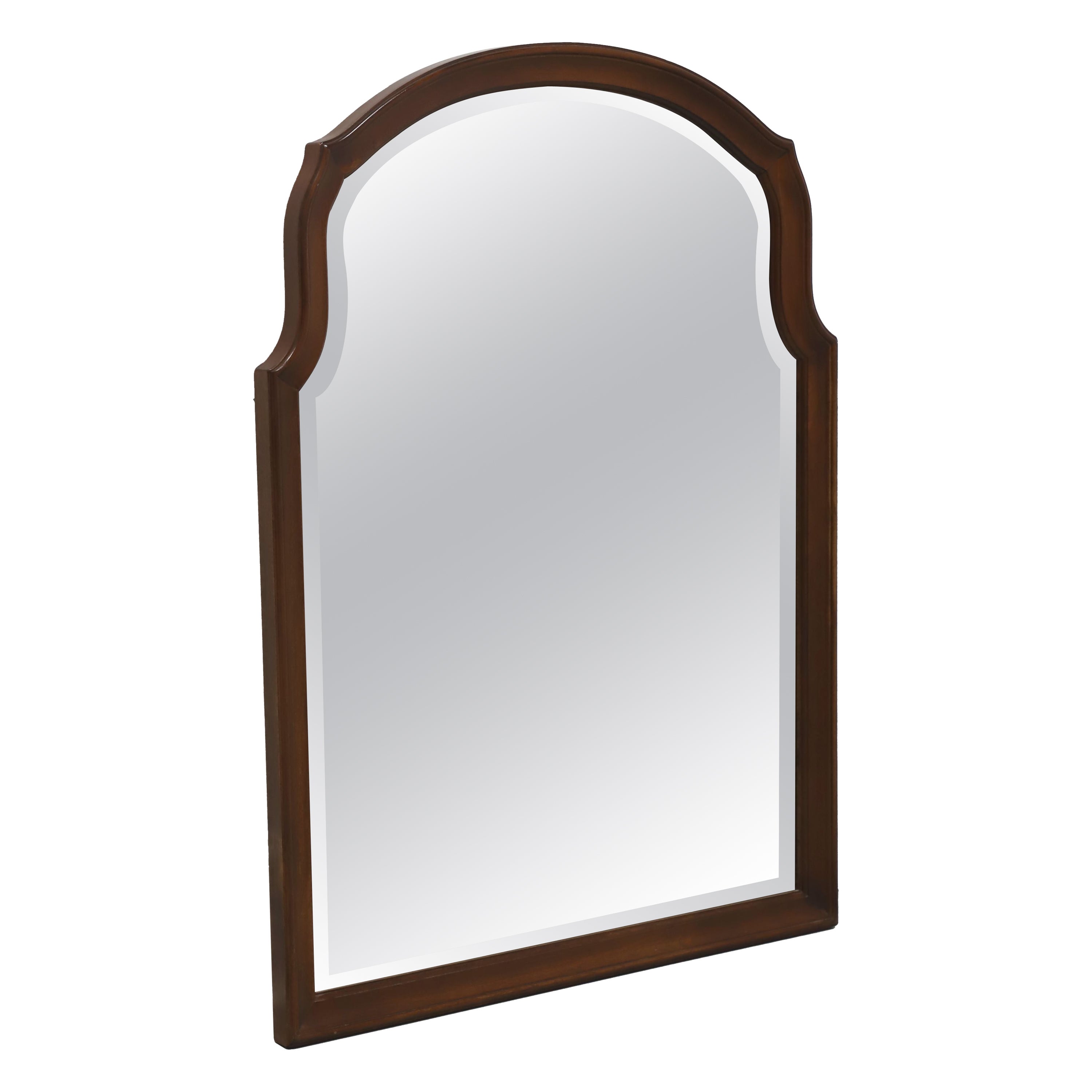 CRESENT Pennsylvania Cherry Traditional Beveled Wall Mirror For Sale