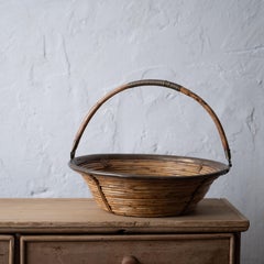 Pencil Reed Basket, 1960s