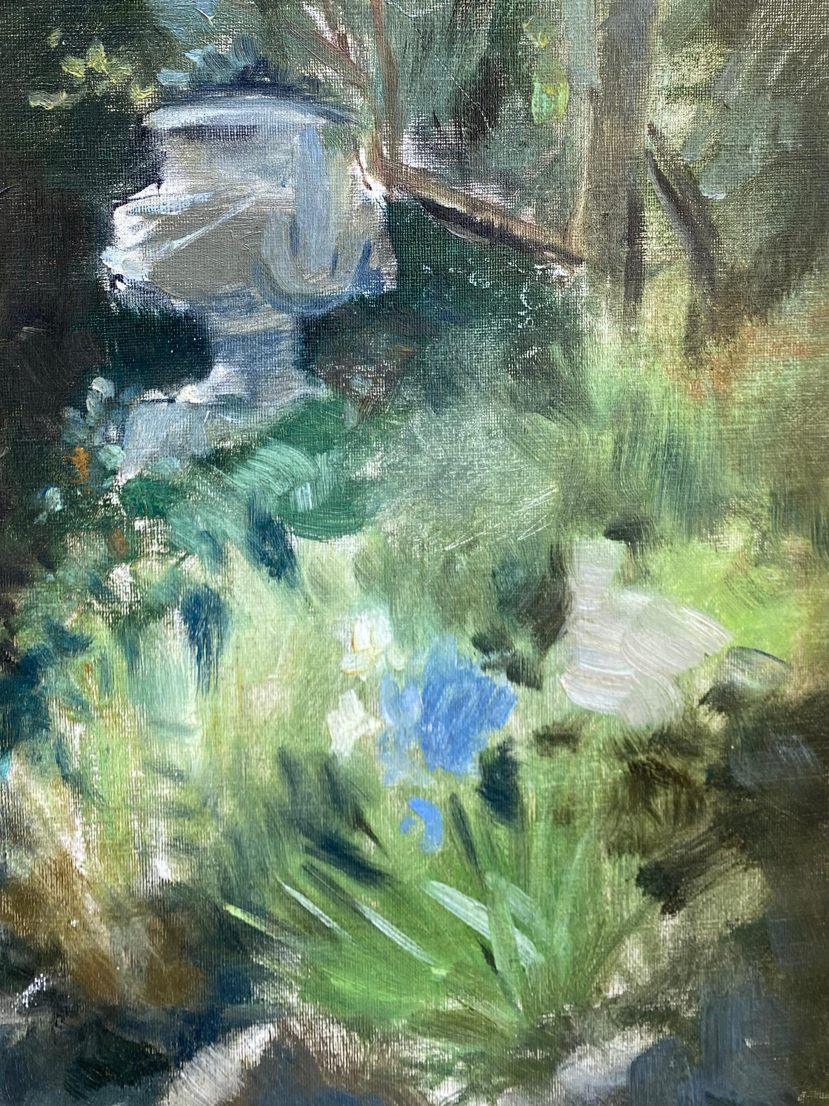 Die Dame im Garten