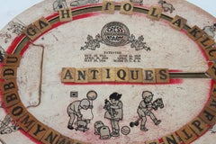 Cress Alphabet Board, Dated 1926