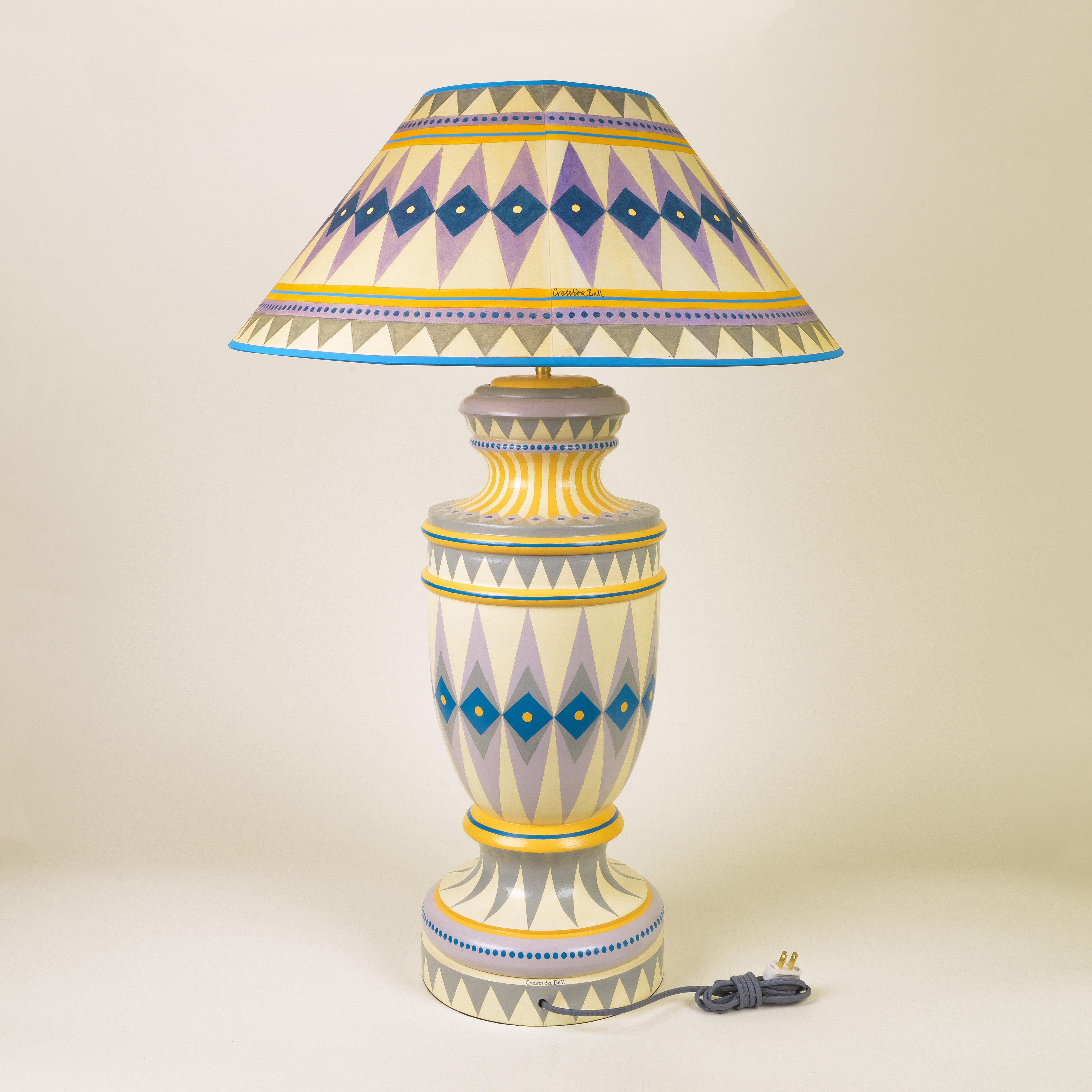 Cressida Bell – „Harlekin“-Tischlampe im Angebot 1