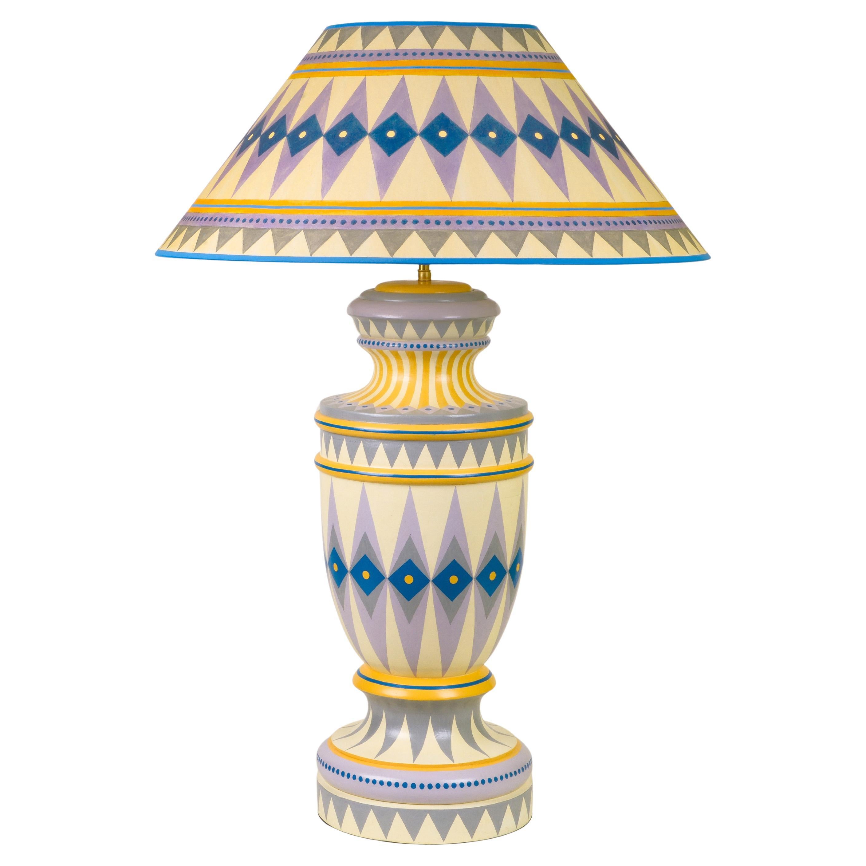 Cressida Bell - 'Harlequin' Table Lamp For Sale