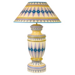 Vintage Cressida Bell - 'Harlequin' Table Lamp
