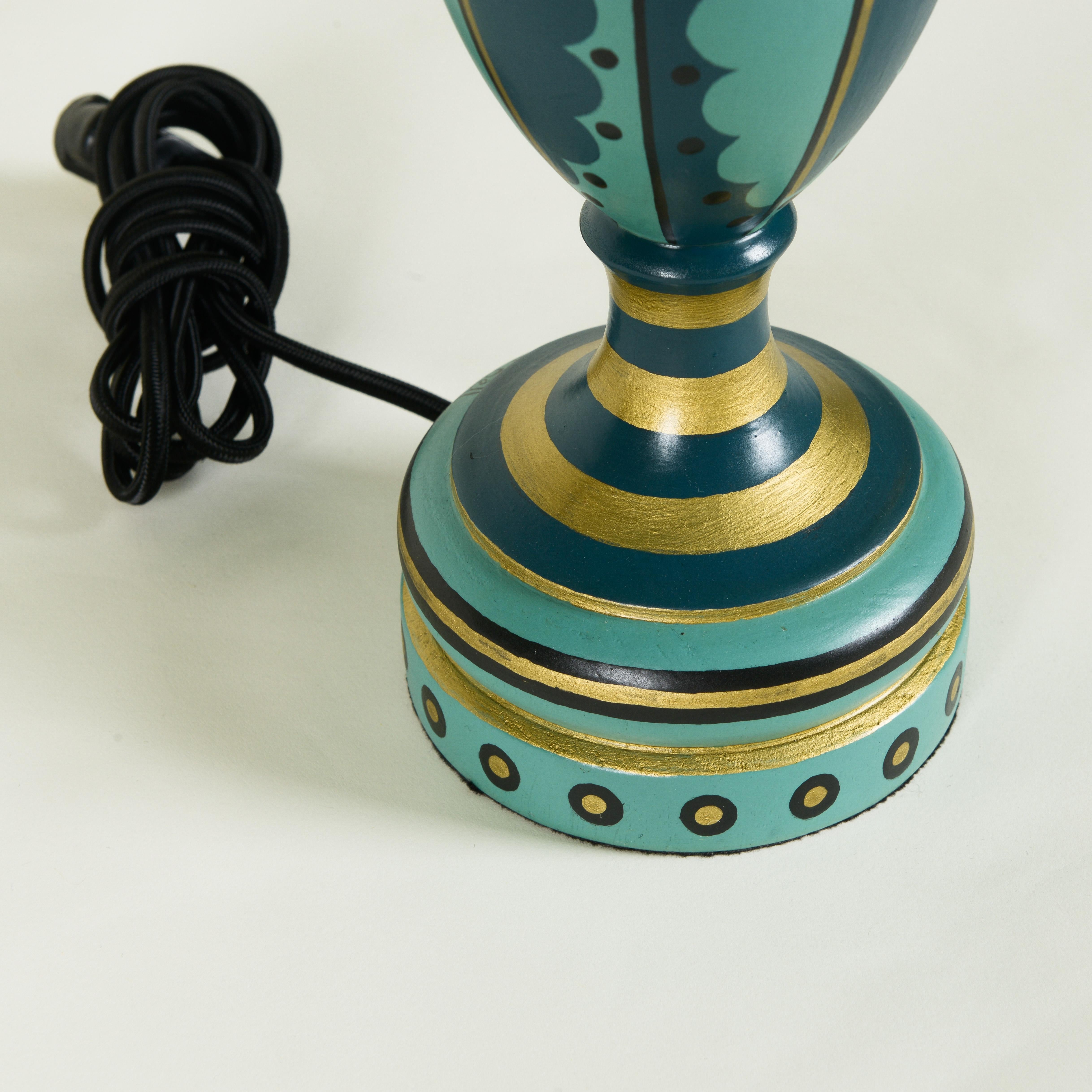 British Cressida Bell - 'Quercus' Table Lamp For Sale