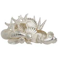 Crest Silvered Ornament for Mirror or Frame