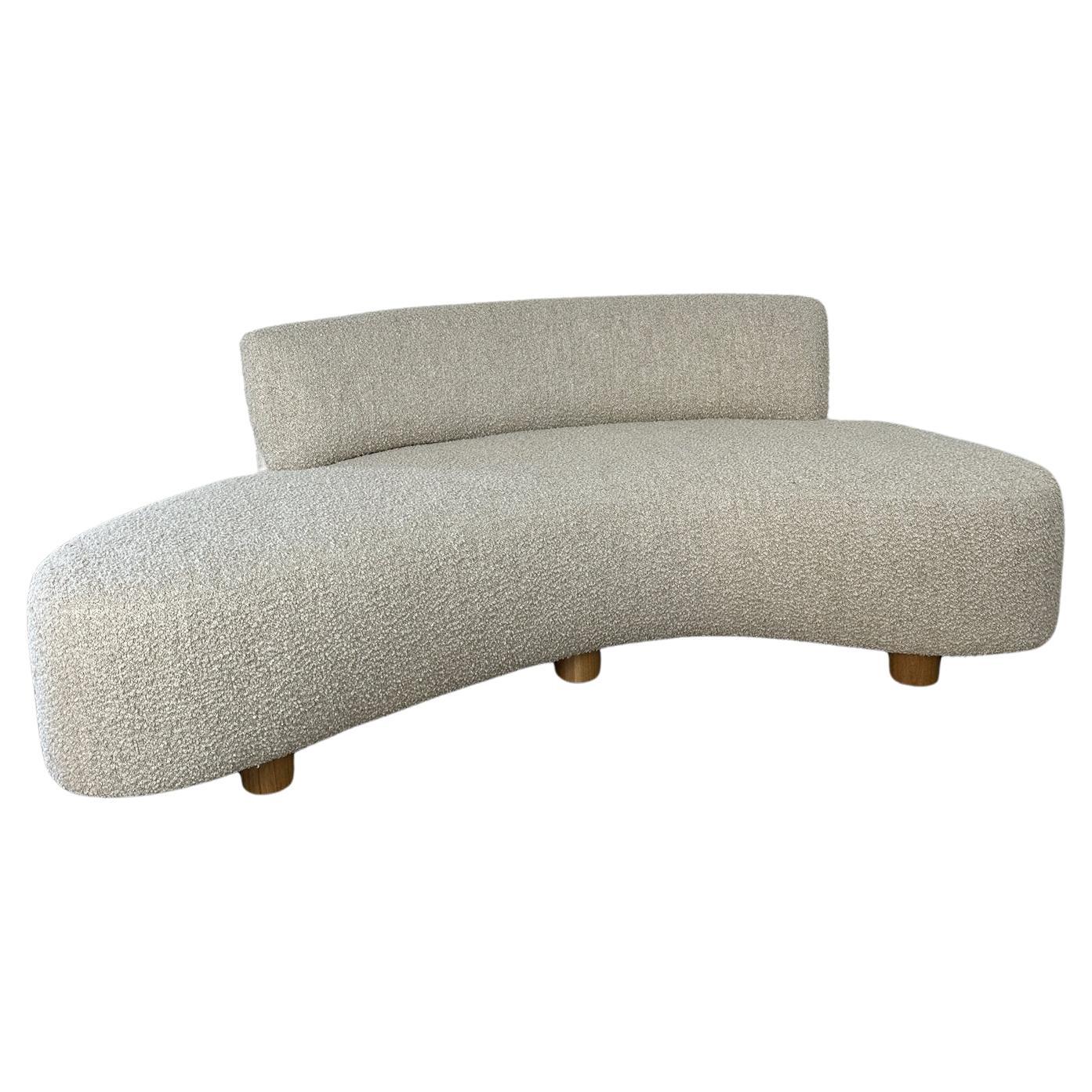 Crest sofa in Boucle
