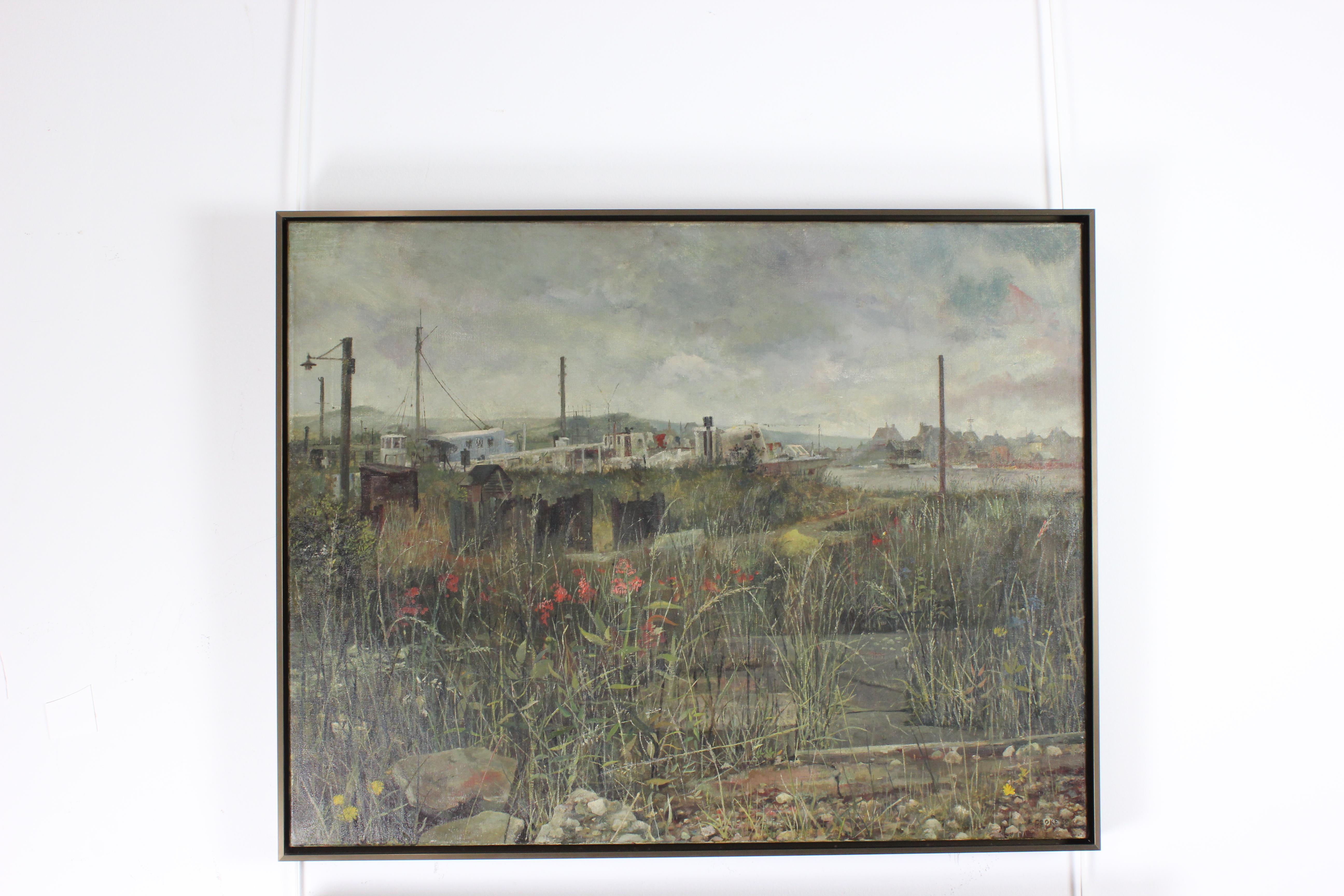 Pair of Creswick Landscapes (Australia) - Oil on canvas - Anthony R. Cooke (1933-2003) - c. 1959

Dimensions: 73 x 94 cm (each)