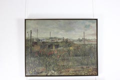 Creswick Landscape Pair (Australia) - Oil on canvas - Anthony R. Cooke 1958