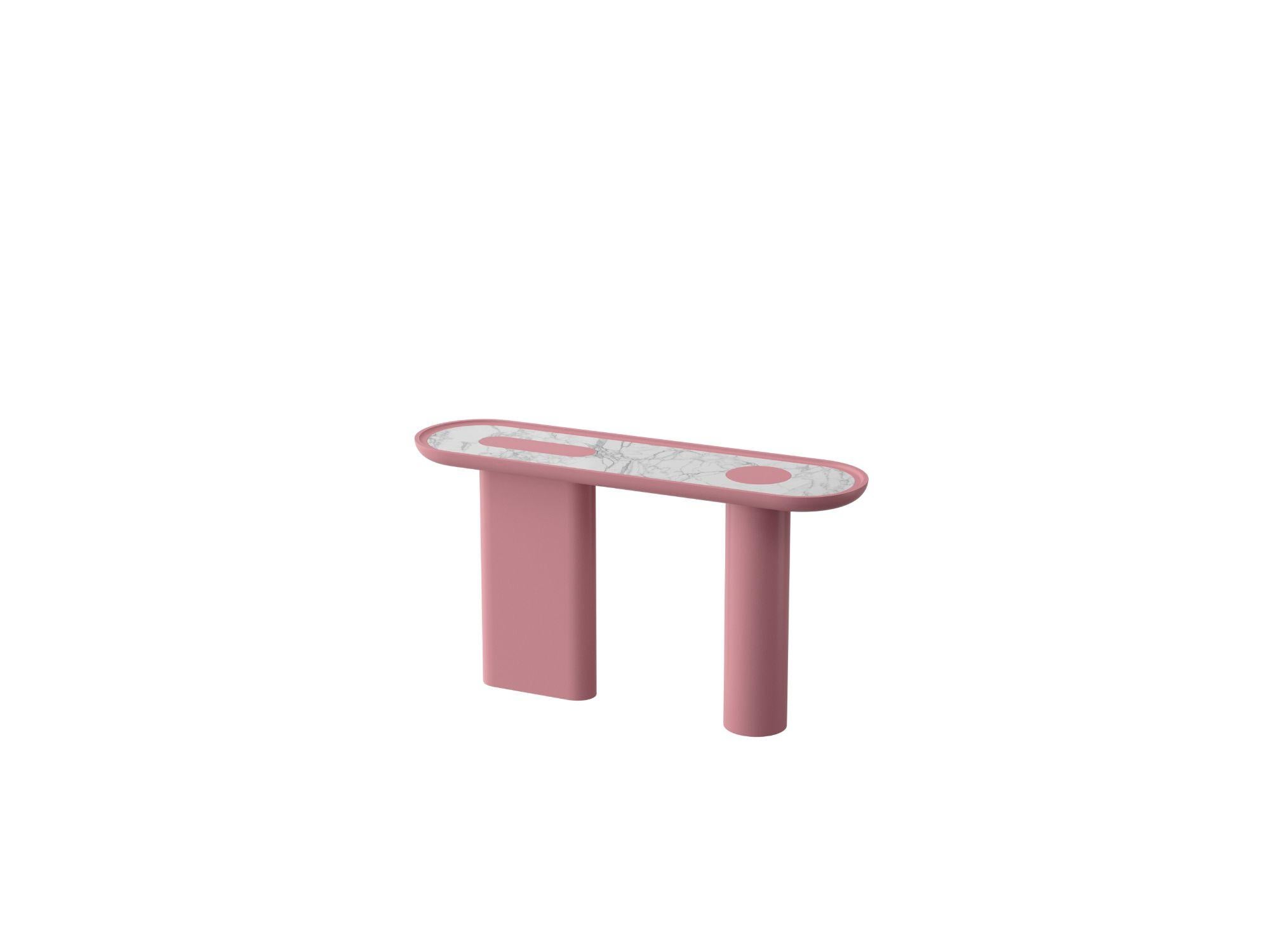 Console CRETA rose en vente 7