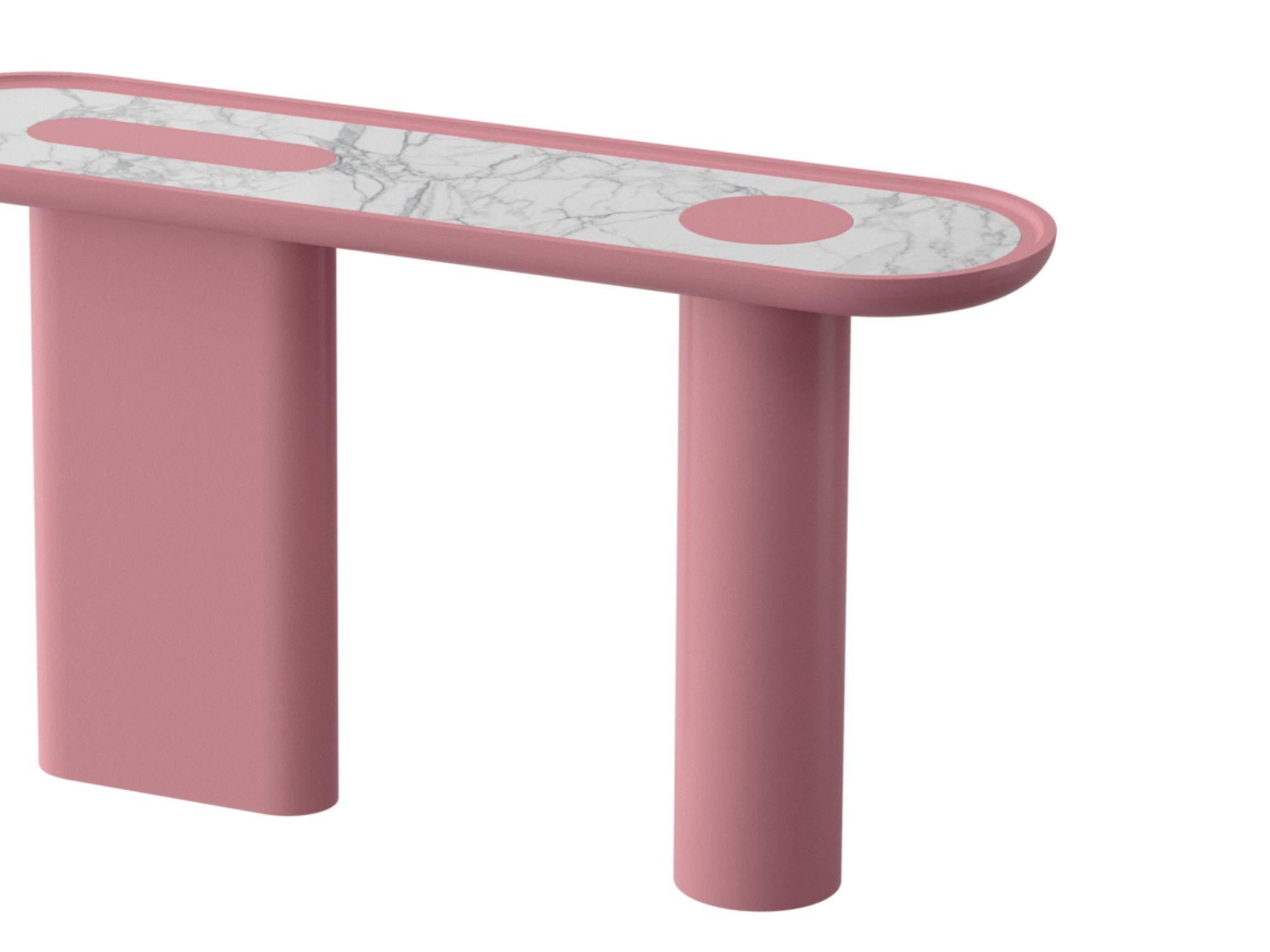Console CRETA rose en vente 9