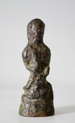 Crete, Minoan Bronze Female "Snake Goddess" Votary